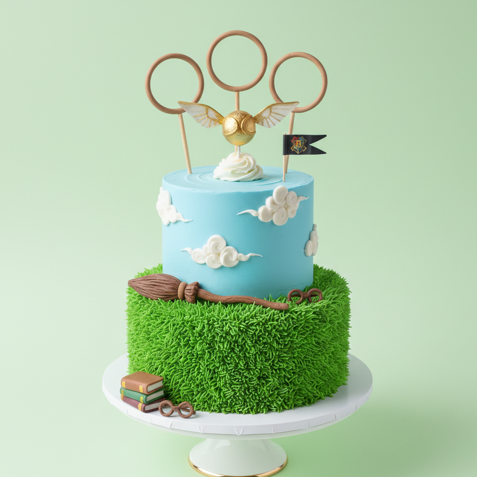 Quidditch Fun Time Cake