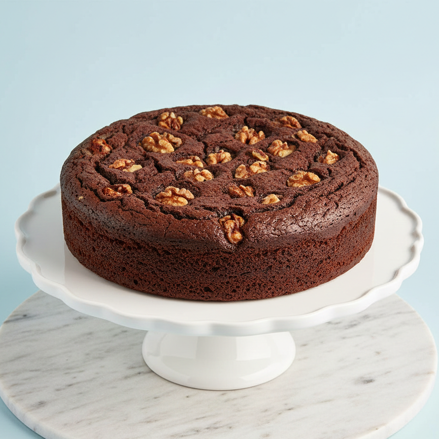 Jaggery Walnut Cake