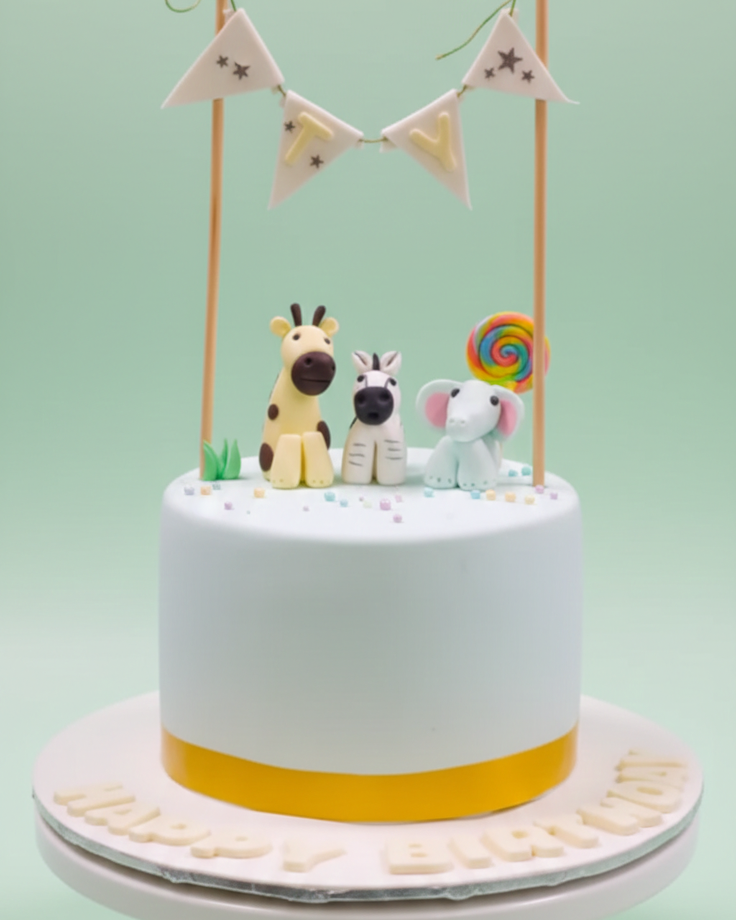 Minimal Arch Celebration Cake