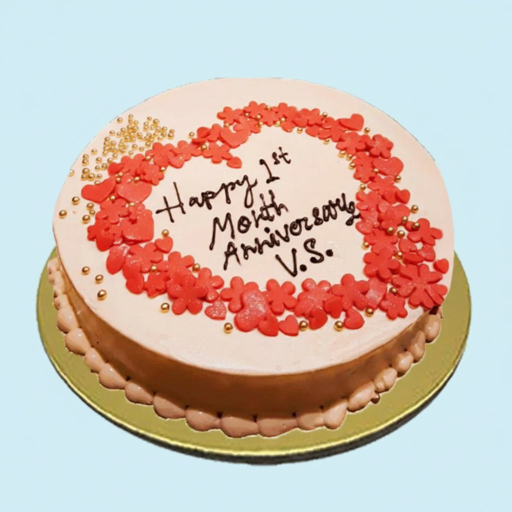 Monthly Anniversary Special Cake