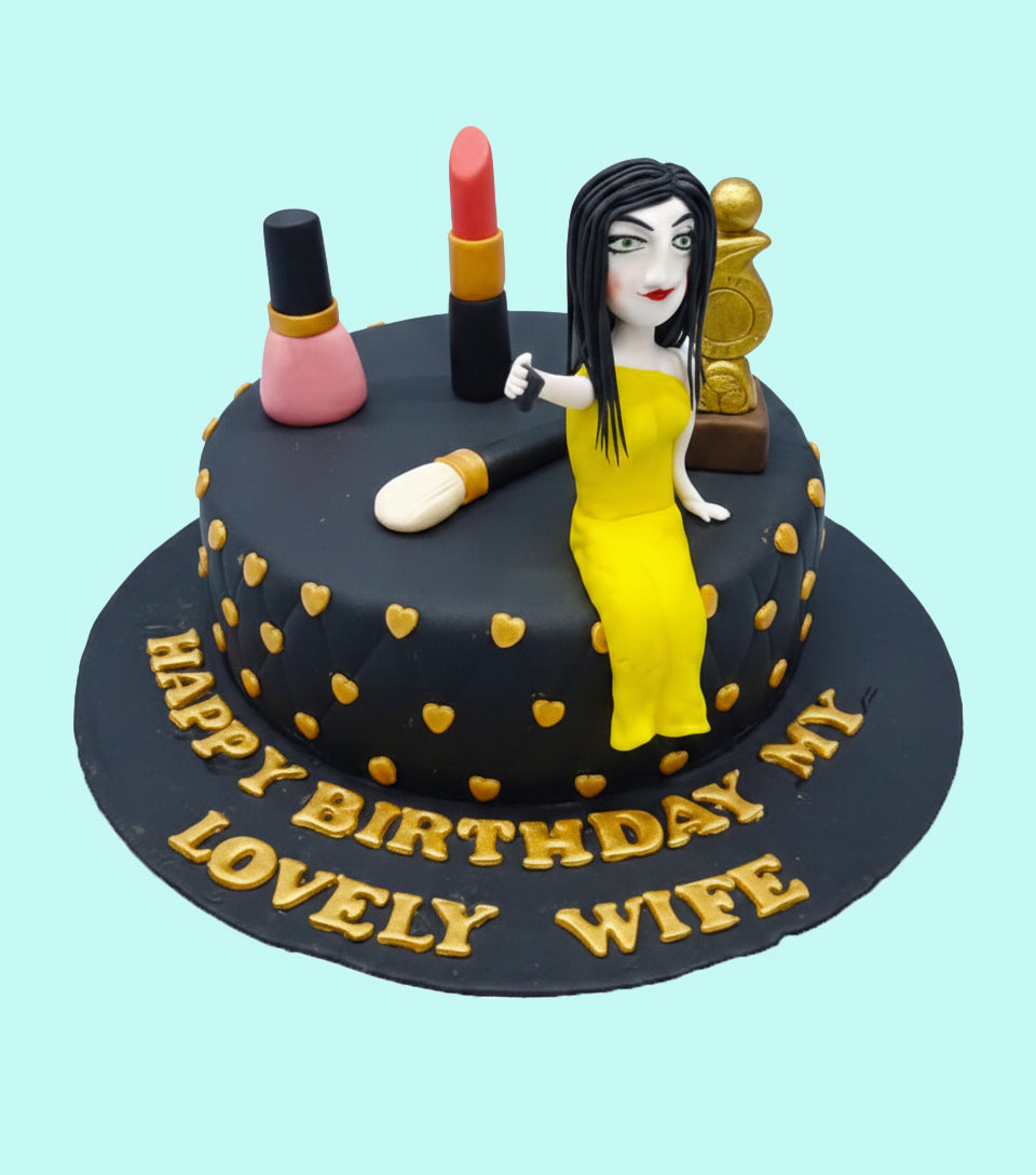Glam Diva Birthday Cake
