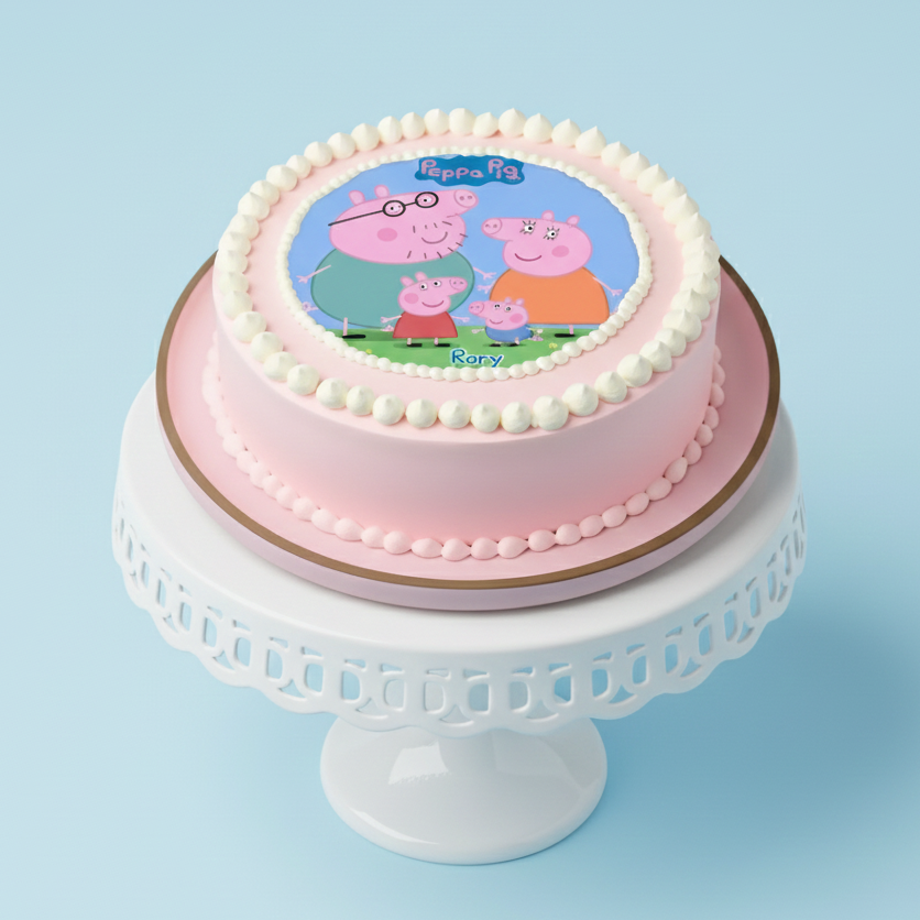 Crowned Cutie Celebration Cake