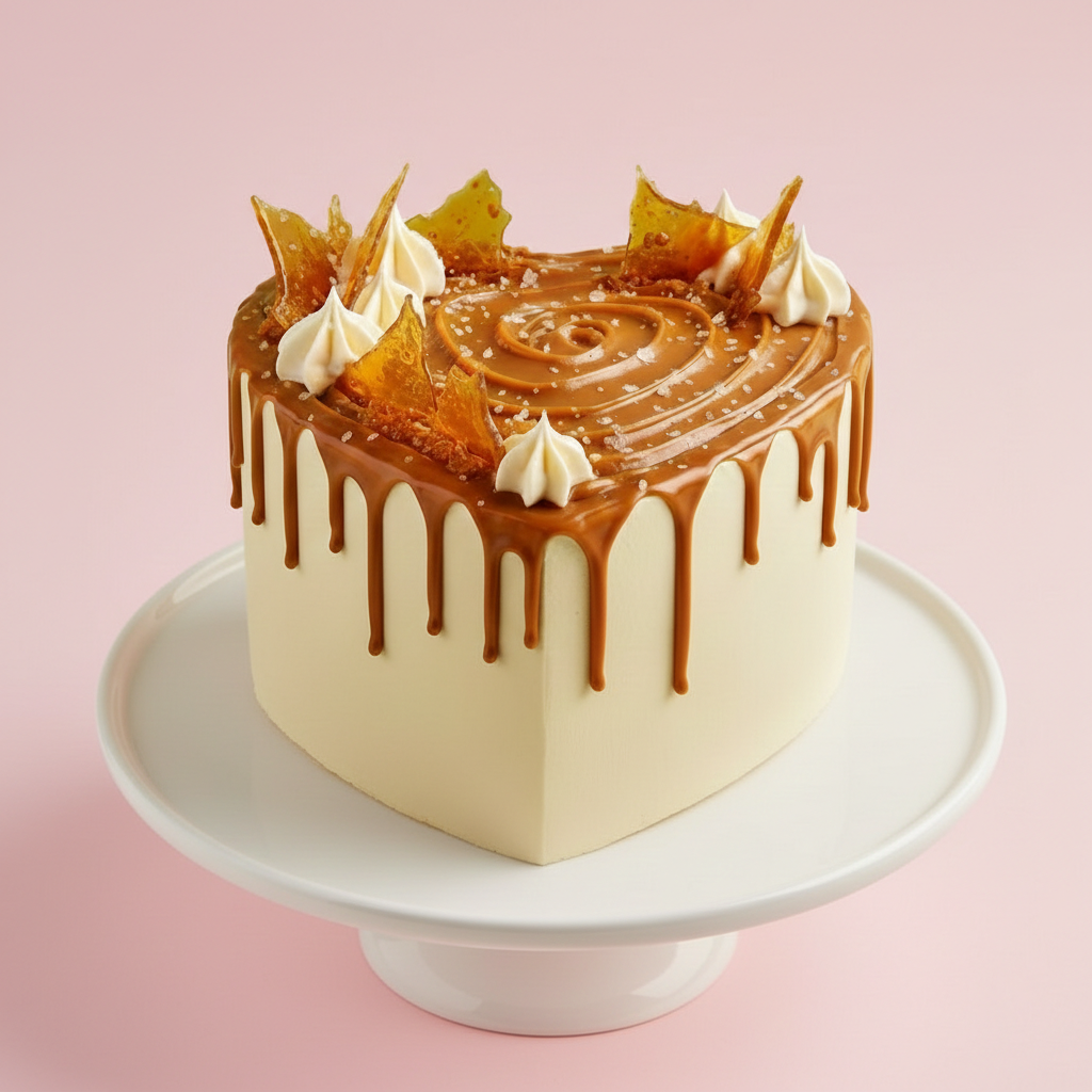 Salted Caramel Indulgence Drip Cake