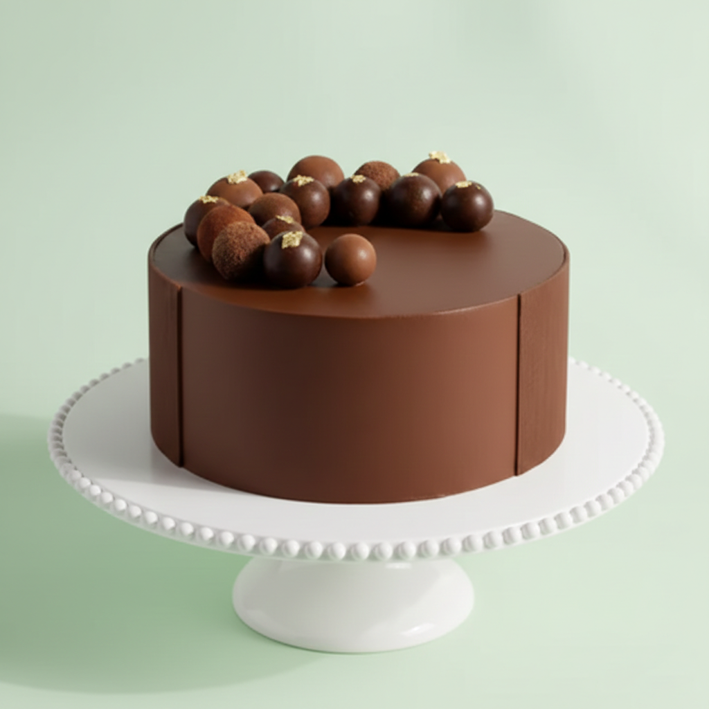 Belgian Chocolate Mousse Cake
