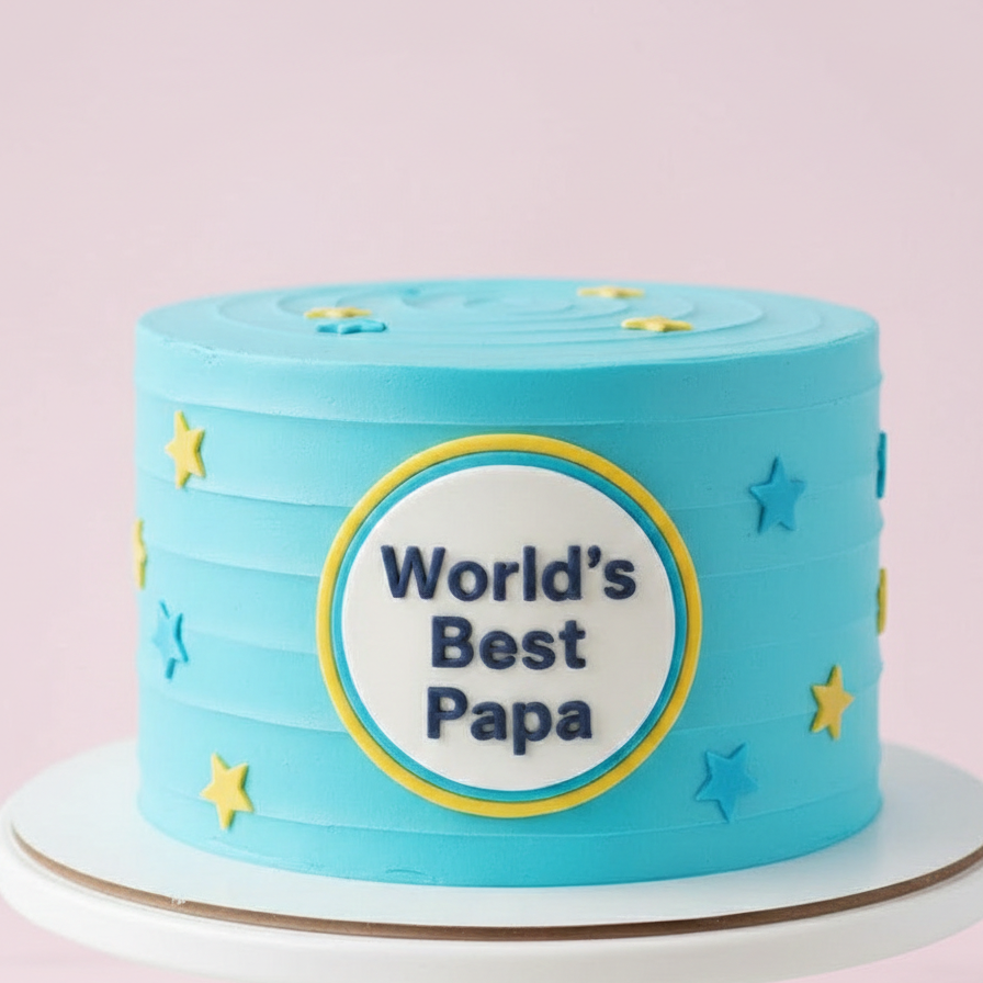 World’s Best Papa Cake