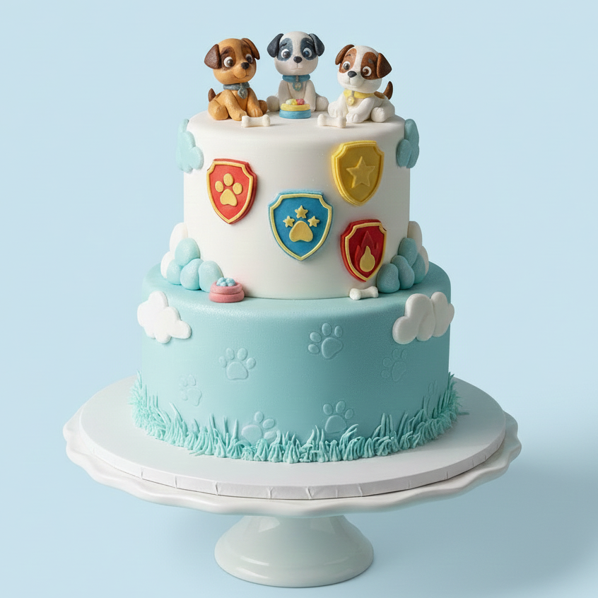 Friendly Paw Patrol Cake
