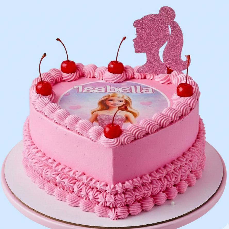 Dreamy Doll Delight Cake