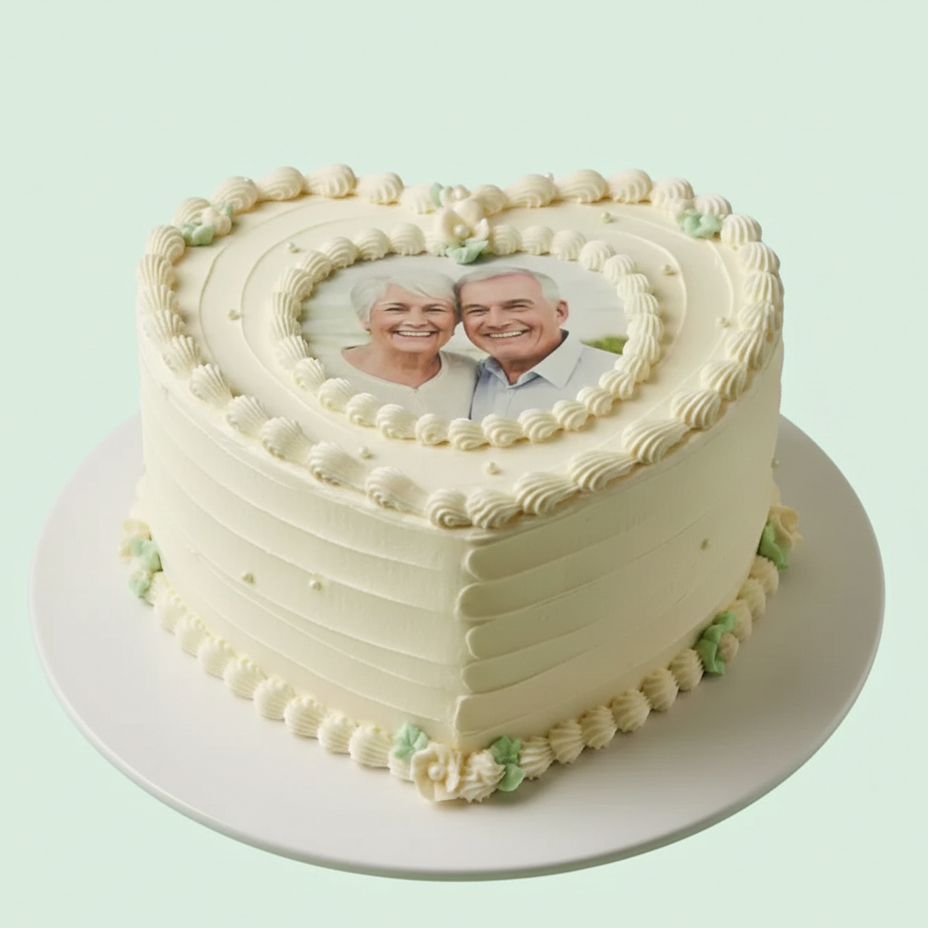 Classic Celebration Photo Cake
