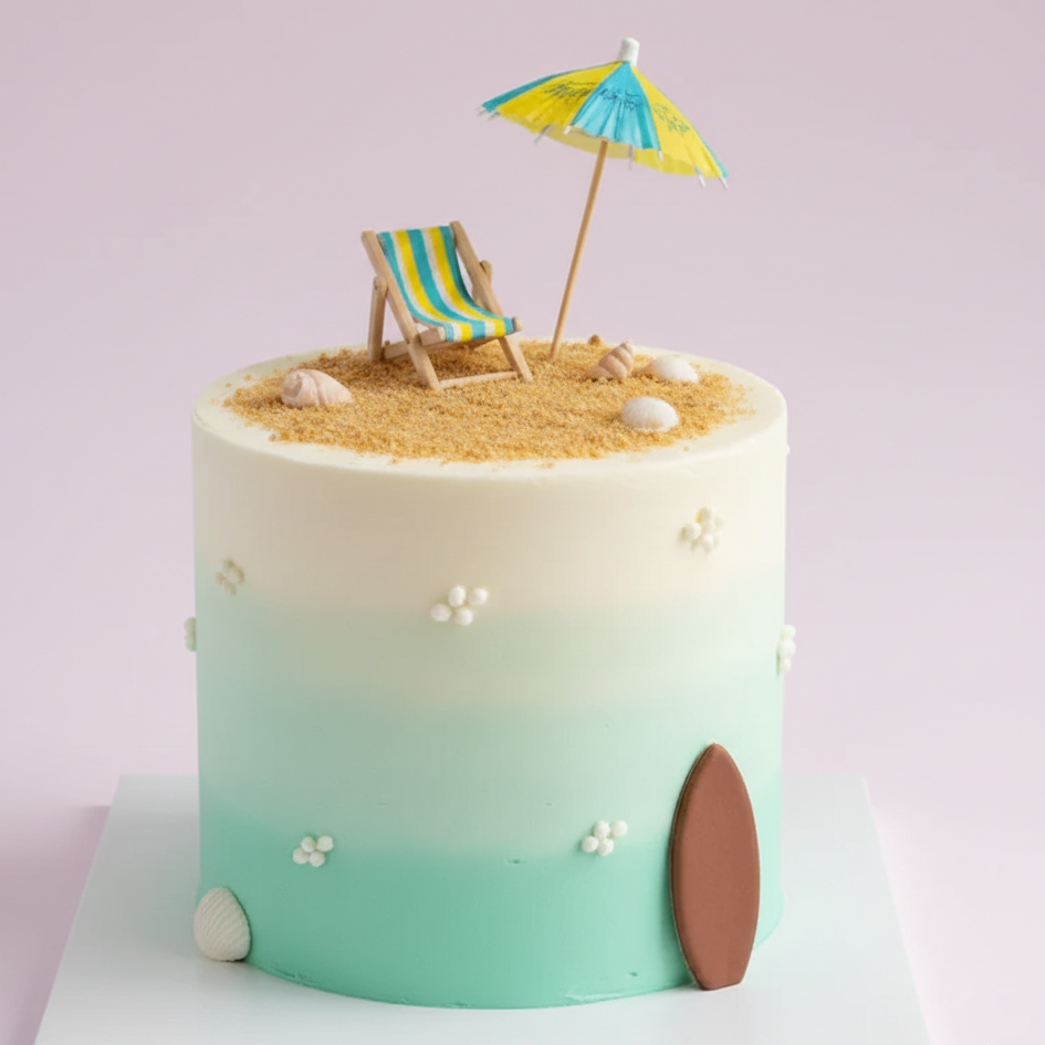 Beach Lover Cake
