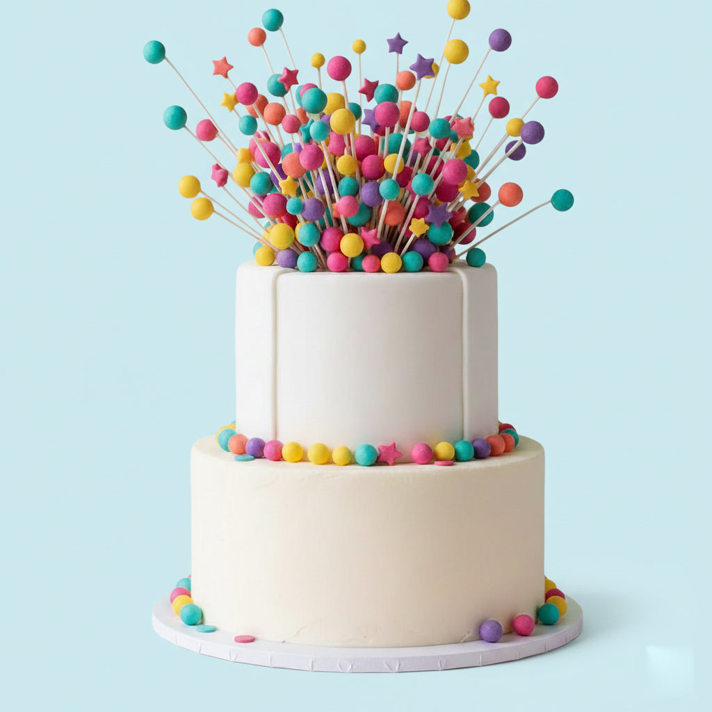 Party Pop Cake Design and Photography