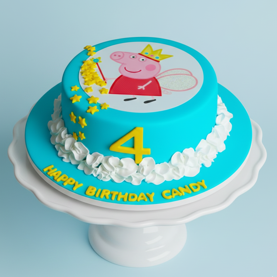 Rainbow Splash Birthday Cake