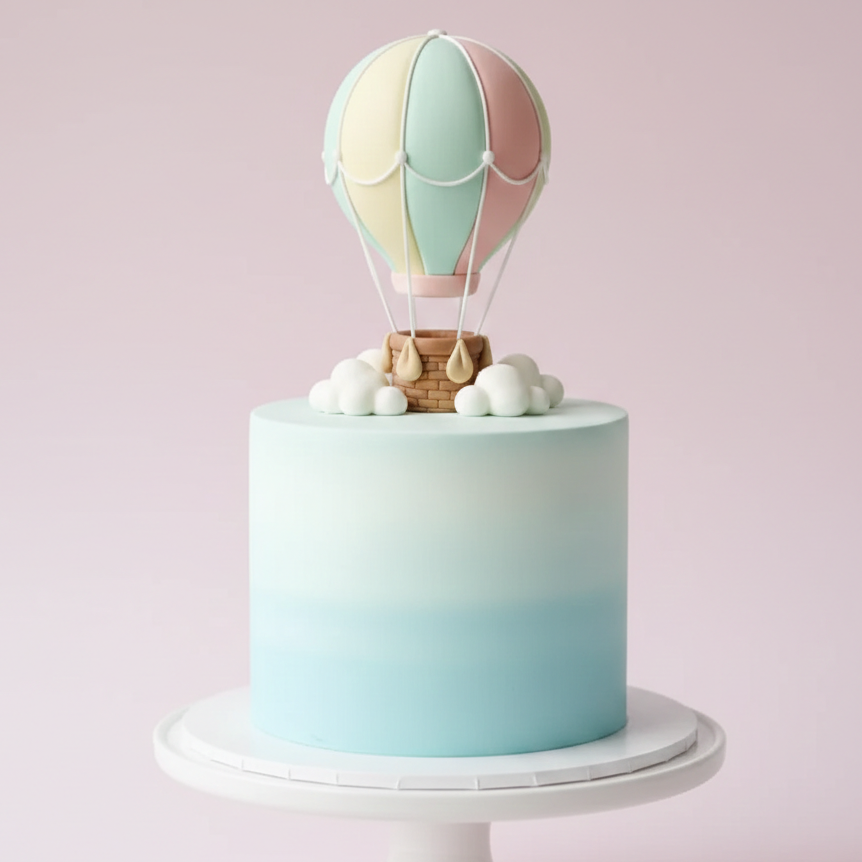 Hot Air Balloon Cake