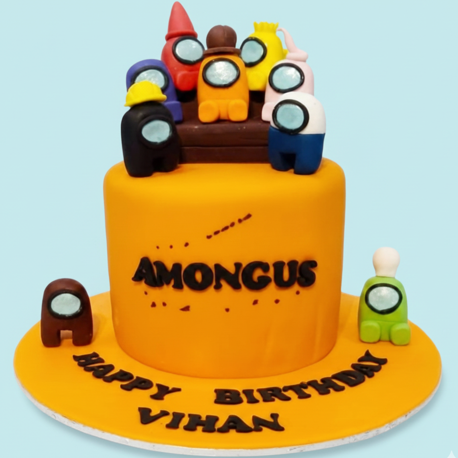 Among Us Cake