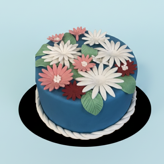 Flower Lake Cake