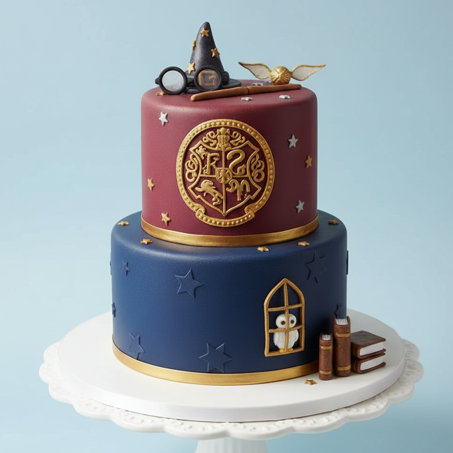 Hogwarts Magic Cake