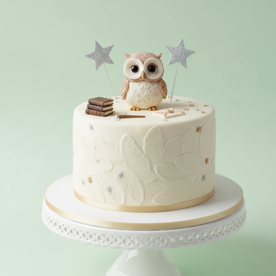 Baby Owl Magic Cake