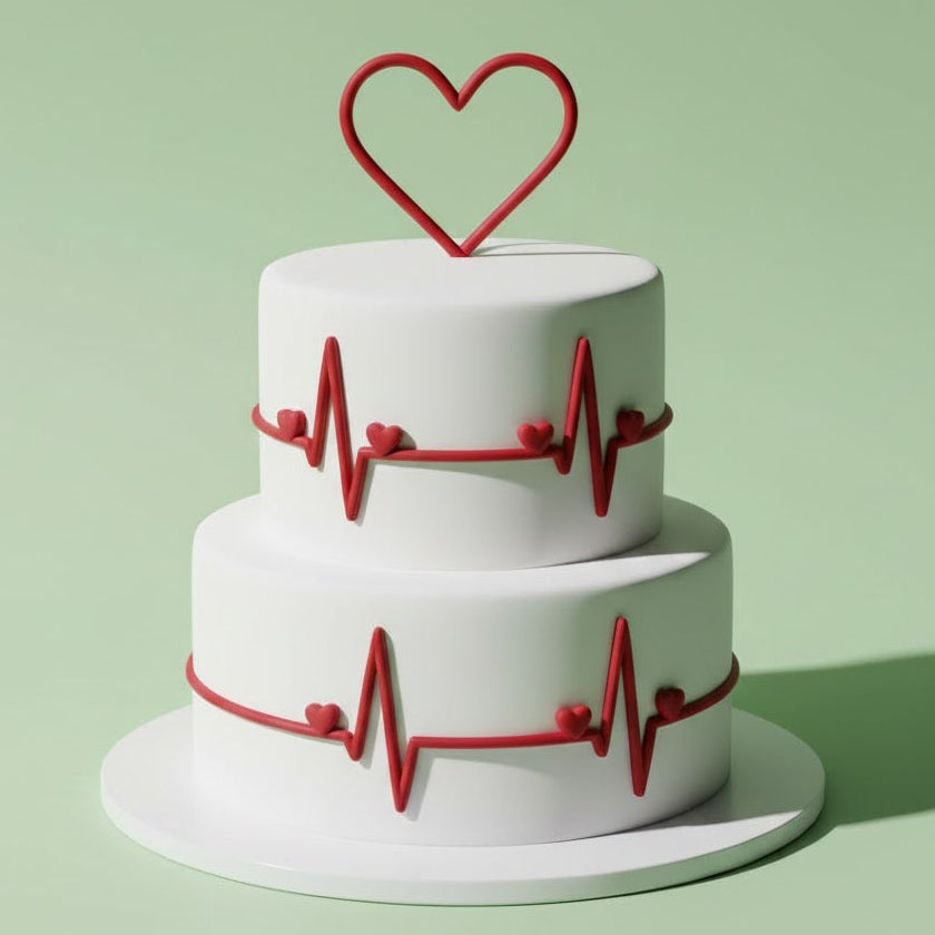Heartbeat Cake