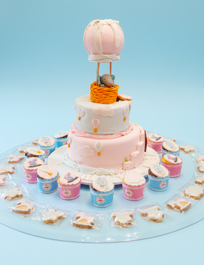 Hot Air Balloon Cake