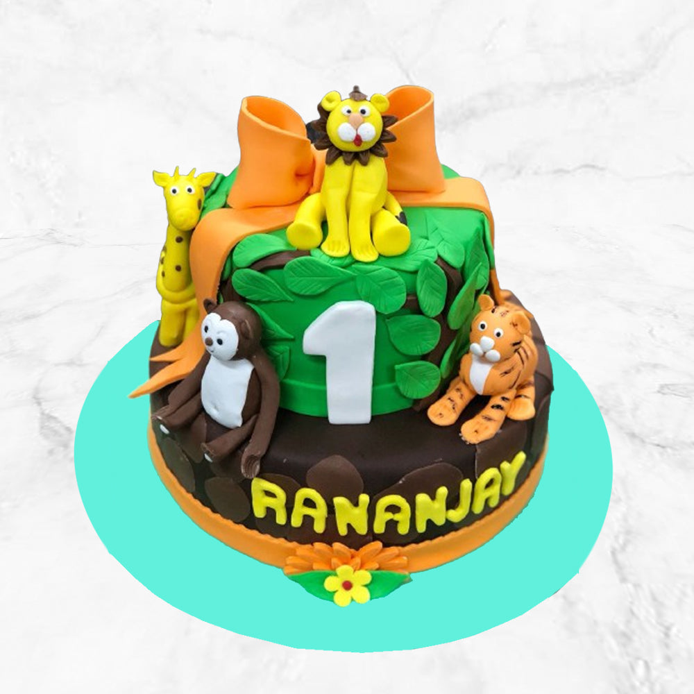 Jungle Safari Cake