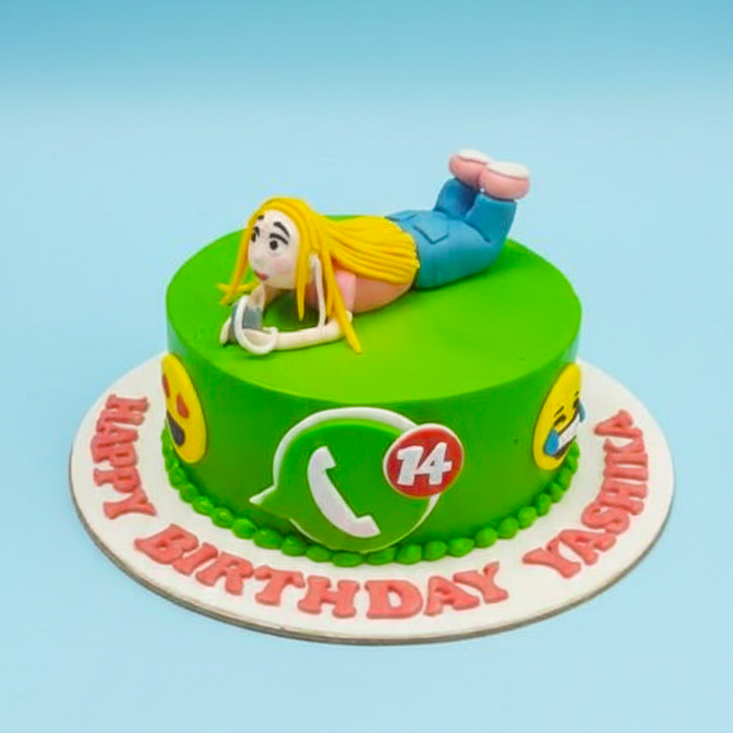 Lazy Day Birthday Cake