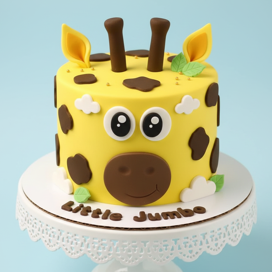 Little Jumbo Giraffe Cake
