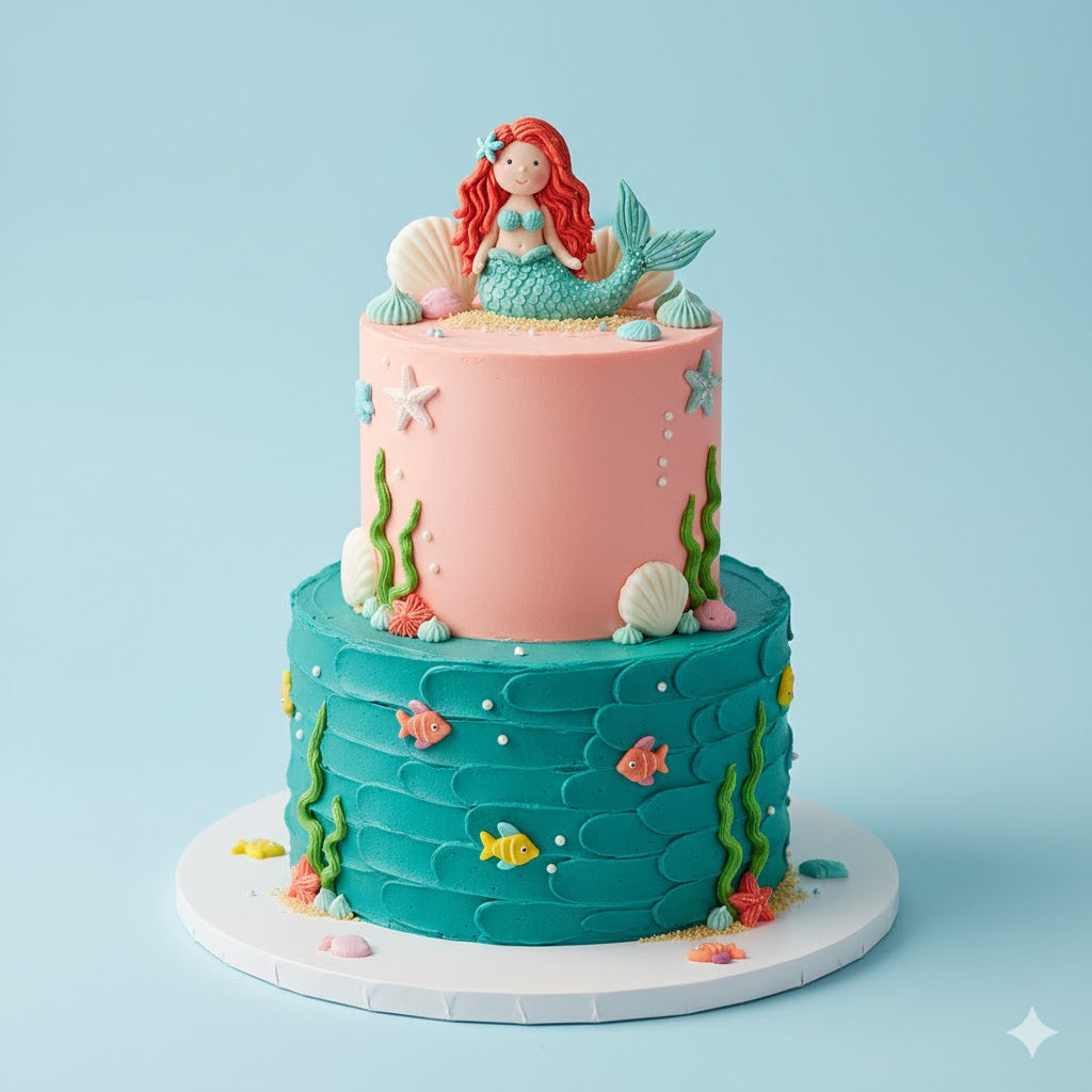 Little Mermaid Cake