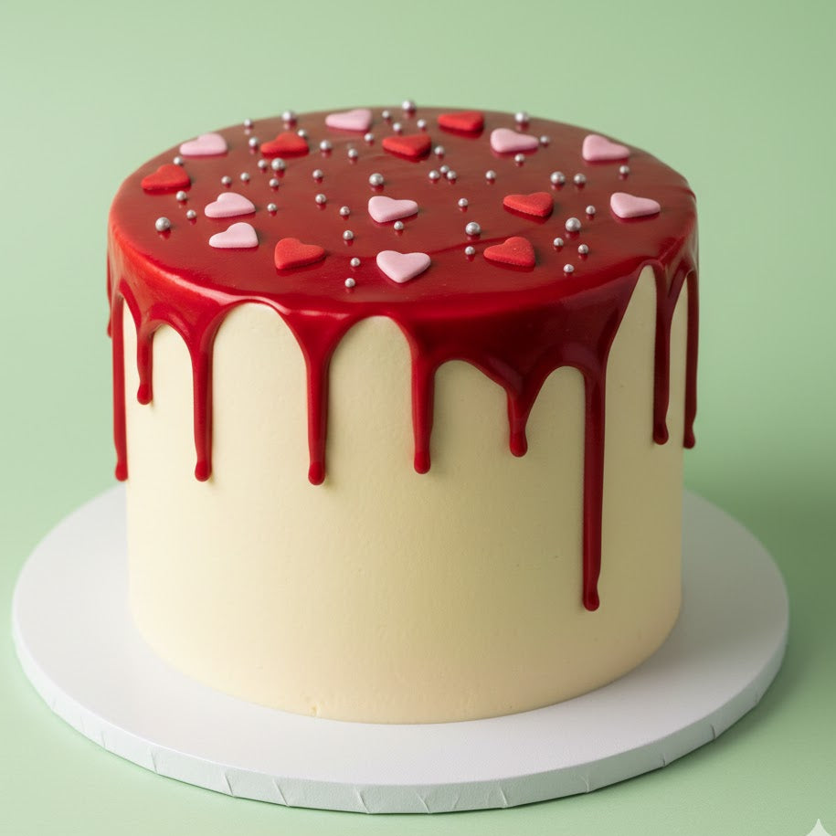 Love Potion buttercream