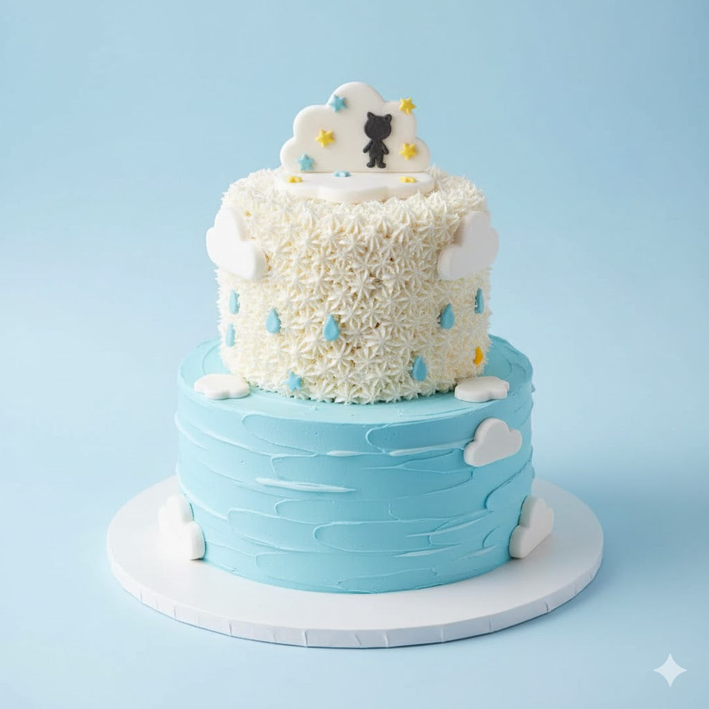 Mario Cloud World Cake