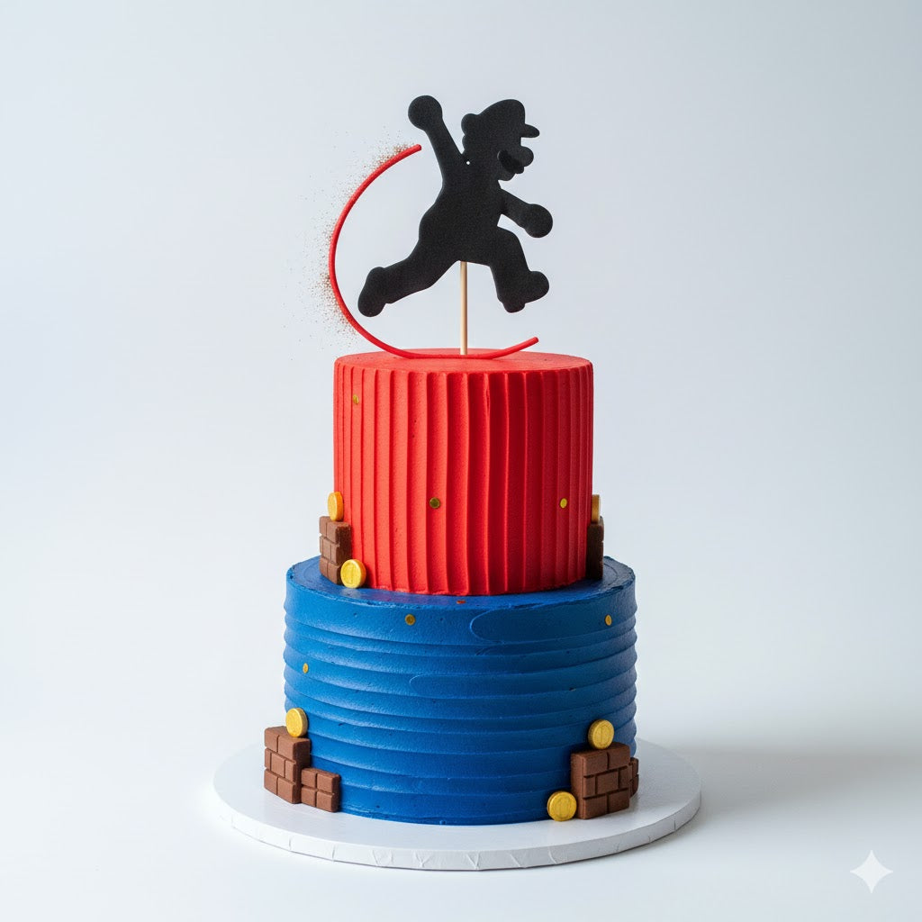 Mario Jump Cake