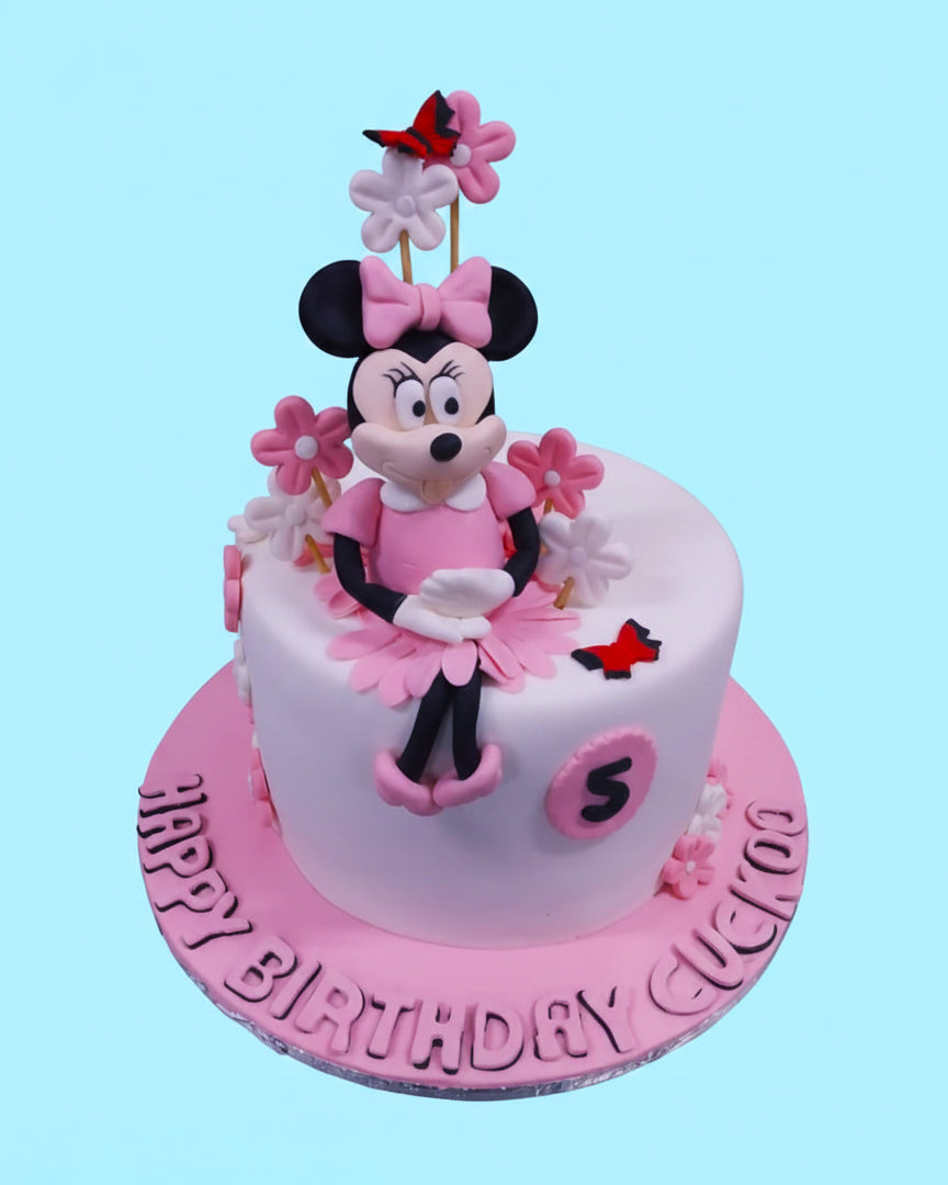 Minnie Mouse Pink Delight Cake