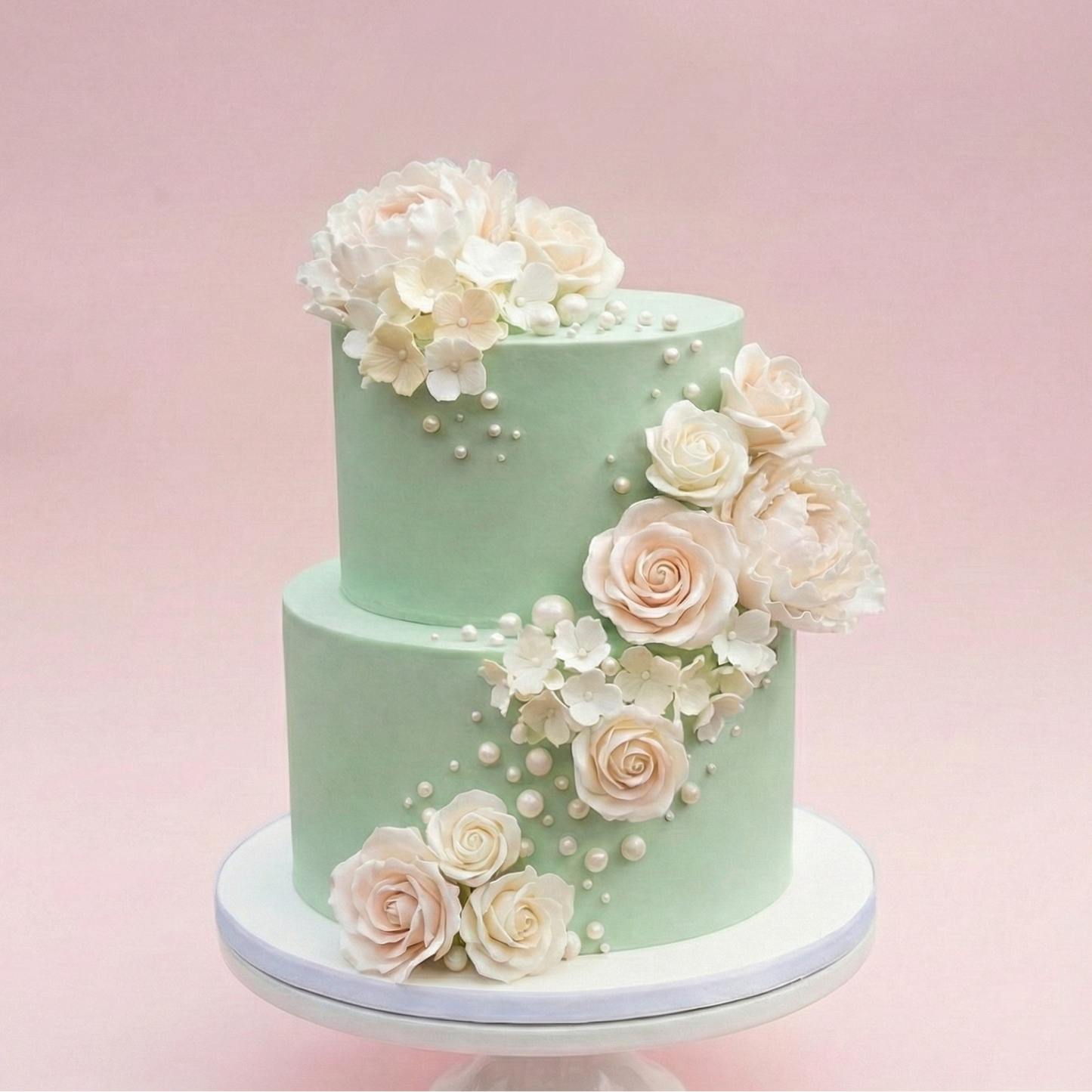 Minted Memory Cake