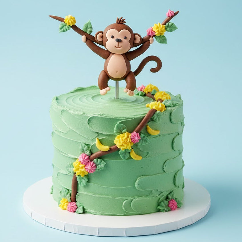 Monkey Mischief Cake