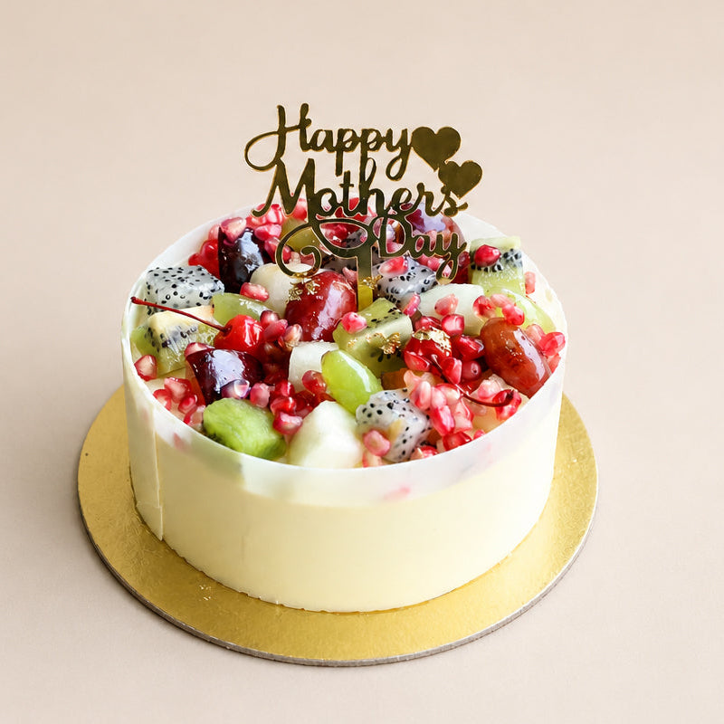 Mother's Day Fruit Gateau Cake
