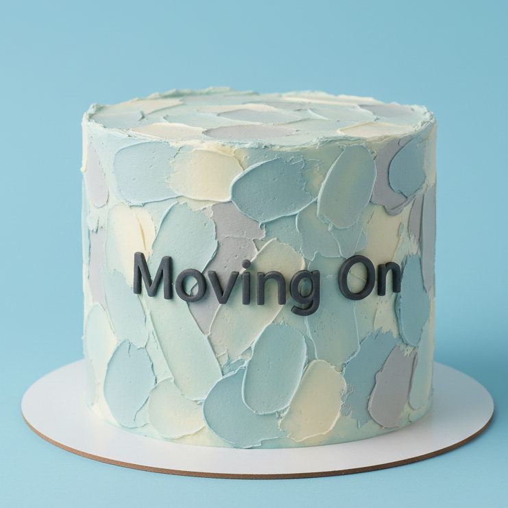 Moving On Cake