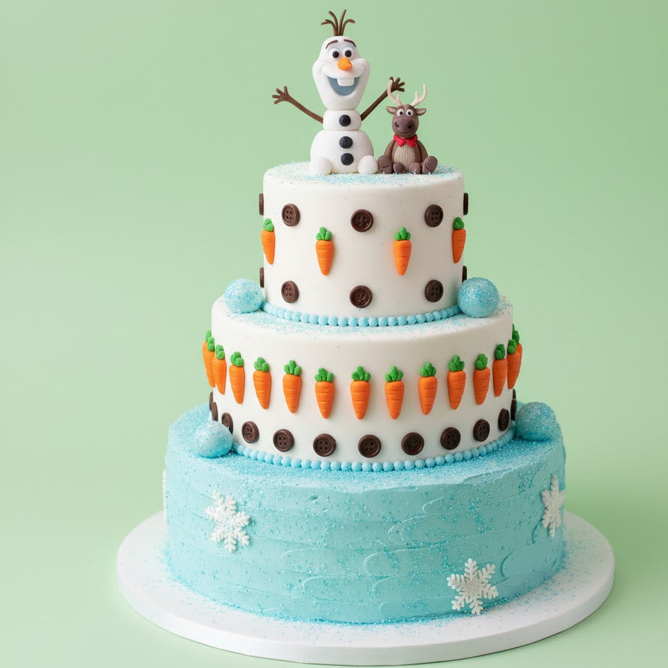 Olaf & Friends Cake