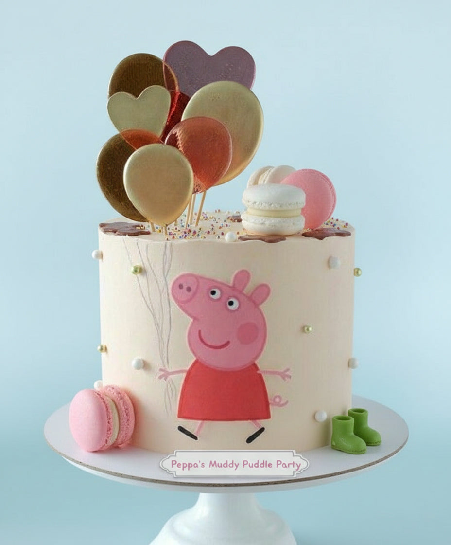 Peppa’s Balloon Fantasy Cake