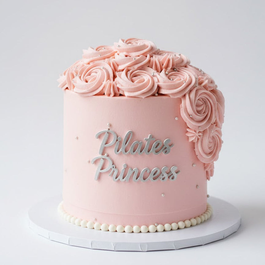Pilates Princess Cake