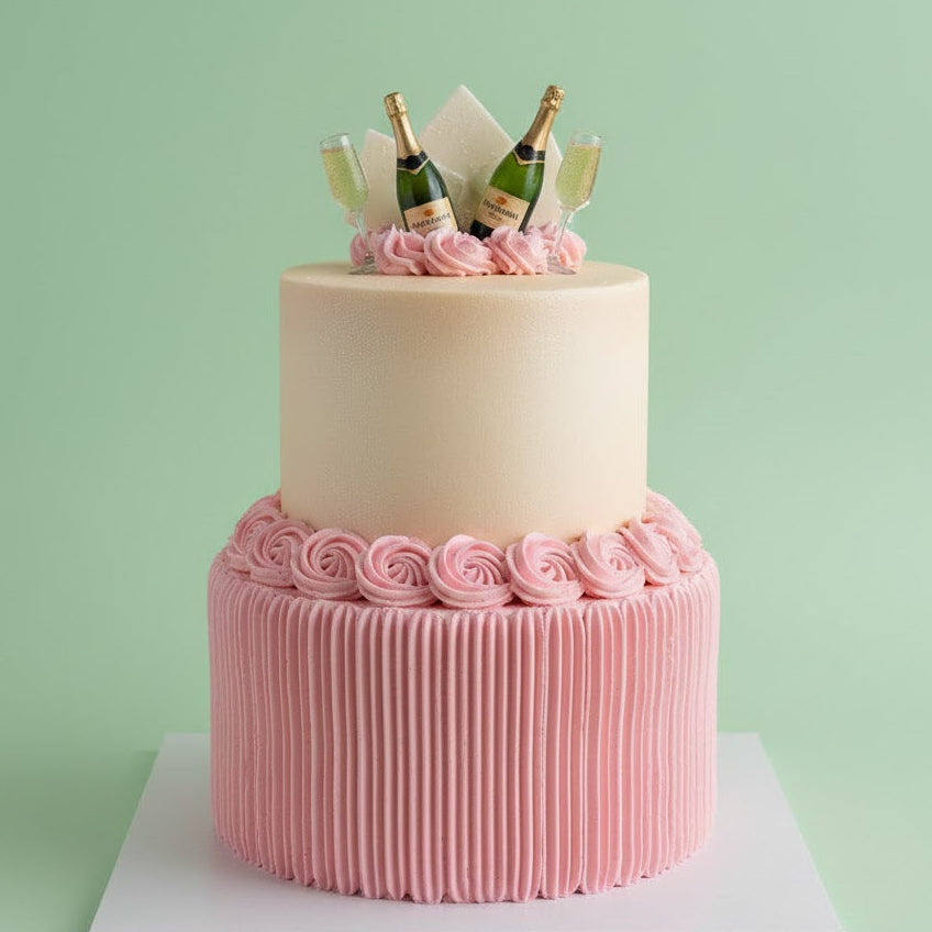 Pink Champagne Cake
