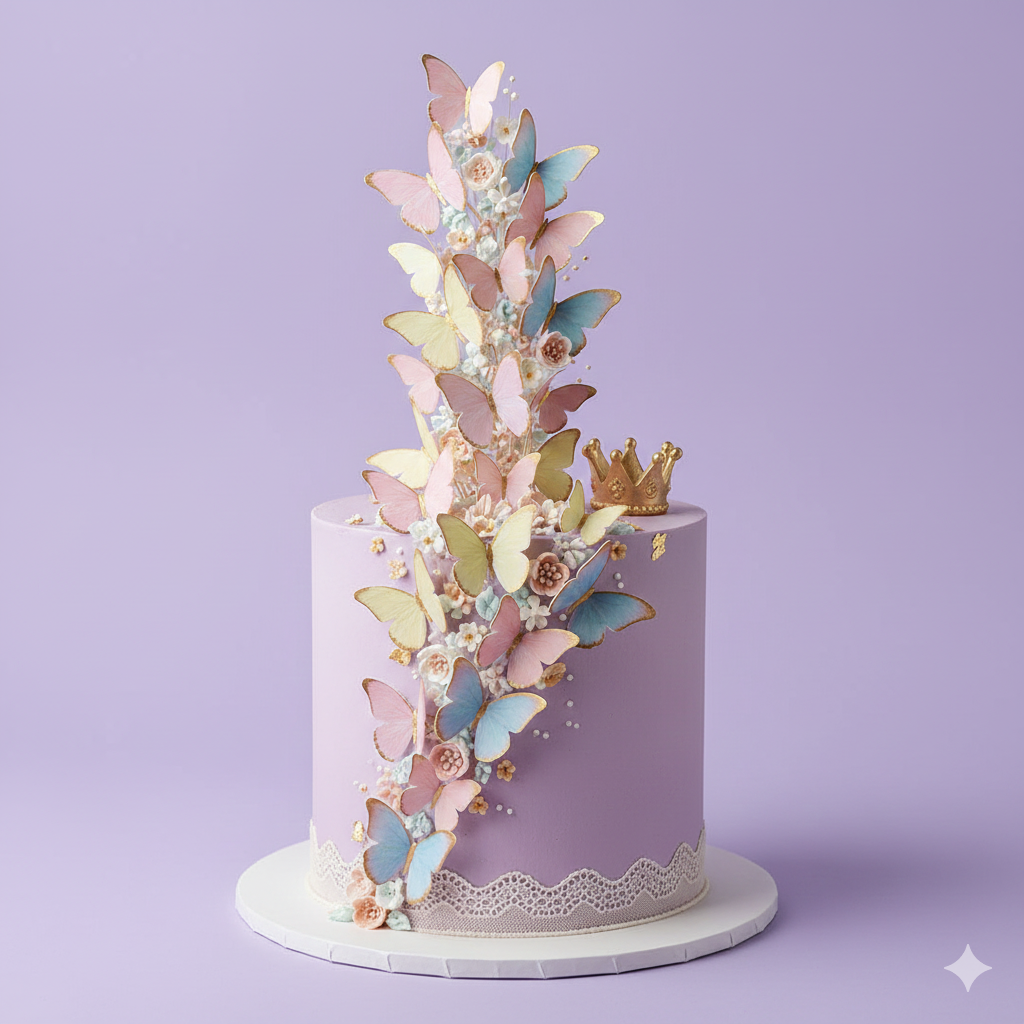 Princess Butterfly Cake