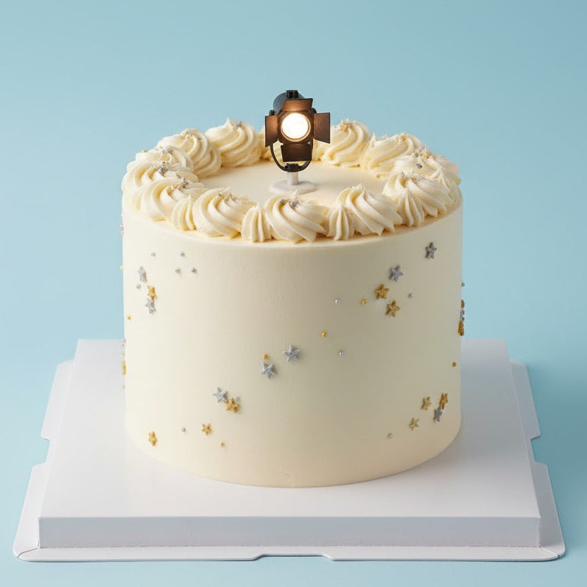 Starry Spotlight Cake