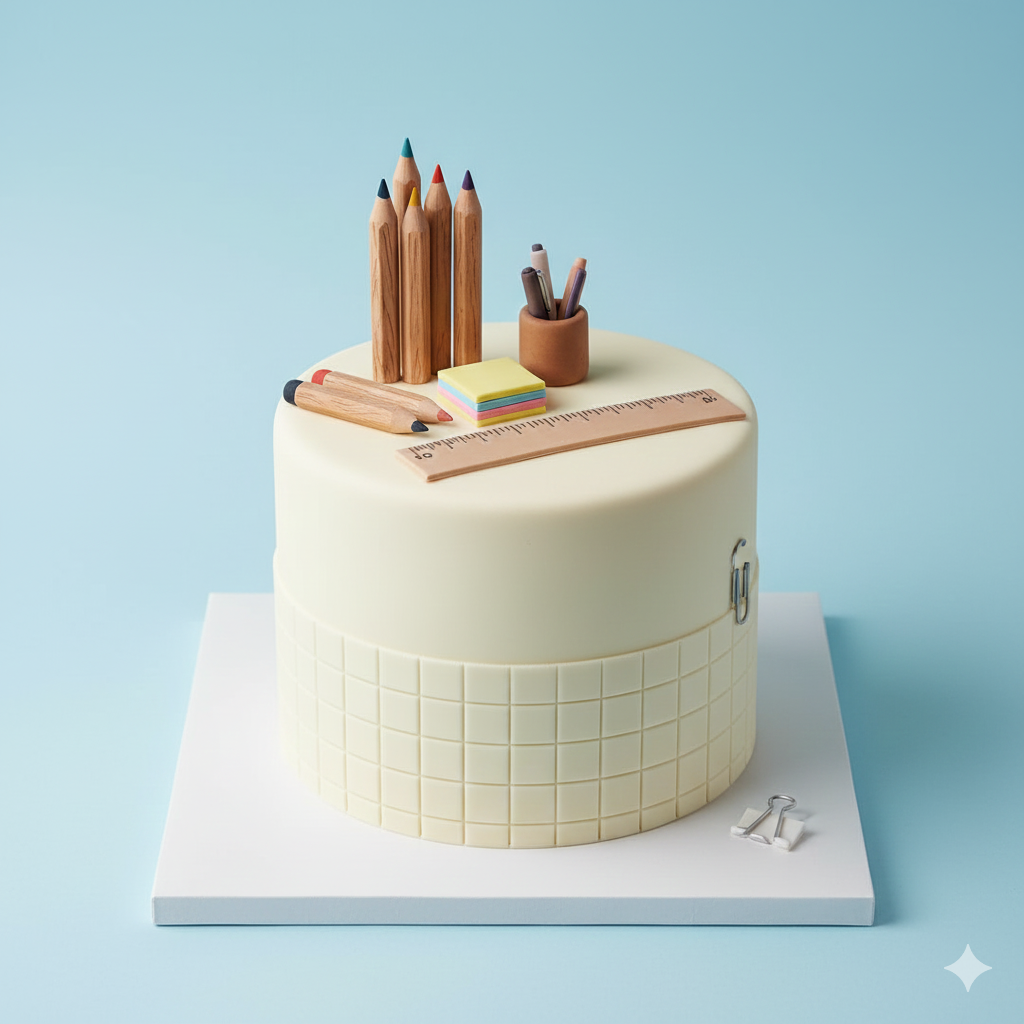 Stationary Creative Cake