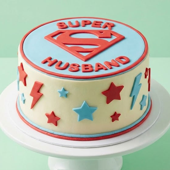 Super Husband Celebration Cake