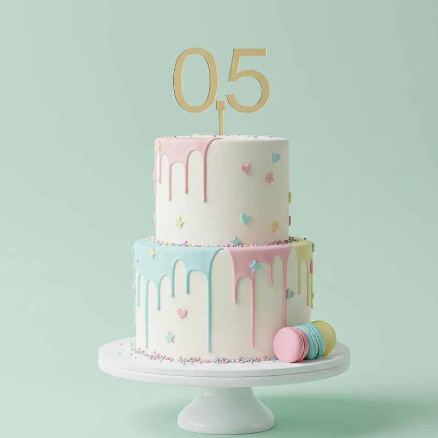 Sweet 0.5 Cake