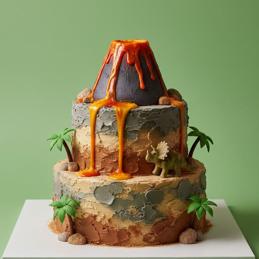 Volcano Blast Cake