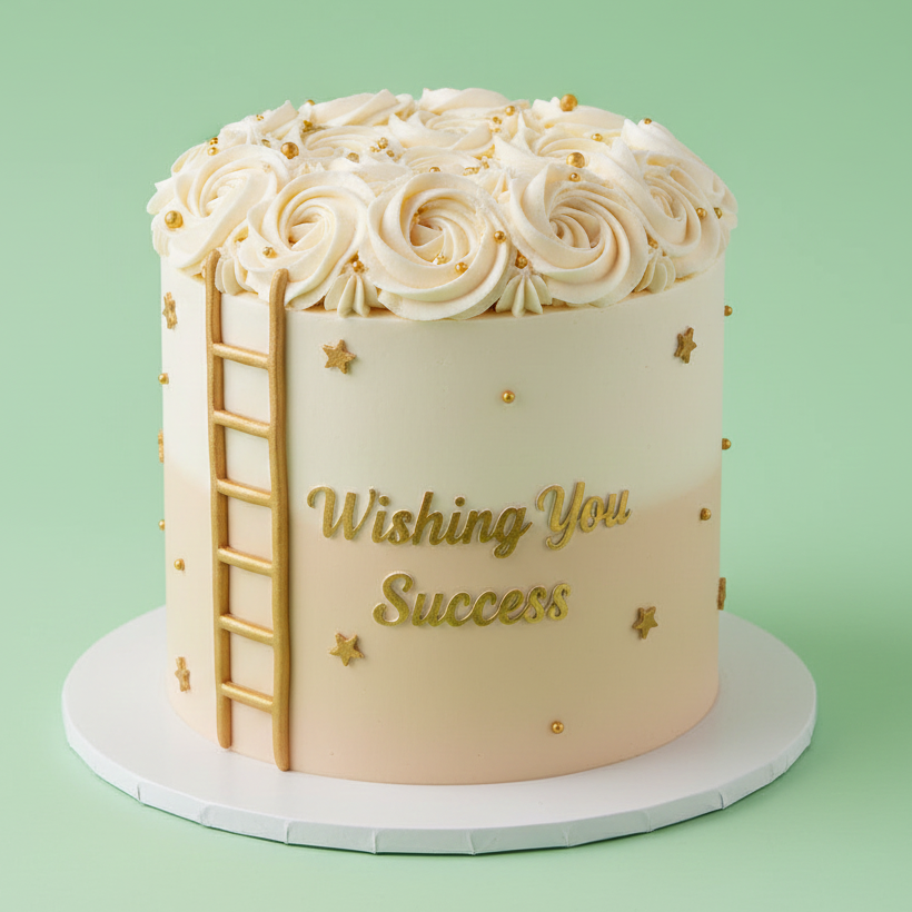 Wishing You Success Cake