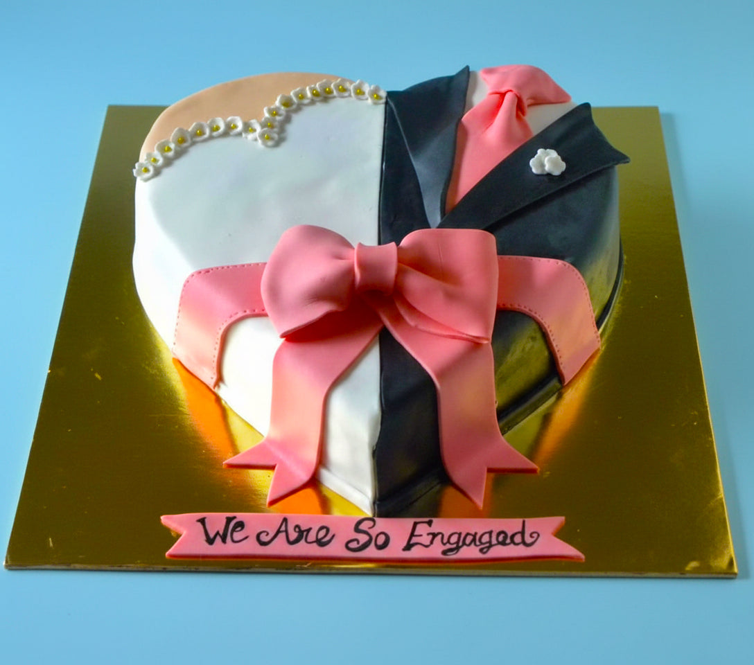 Wrapped in Love Gift Cake