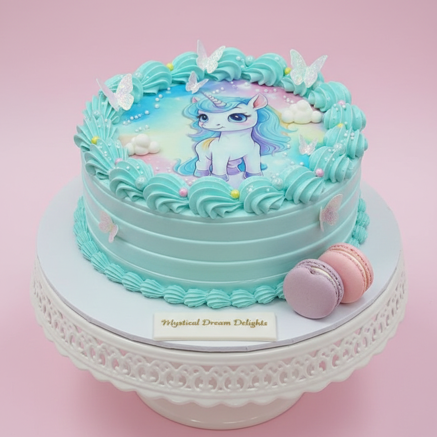 Crystal Unicorn Frost Cake