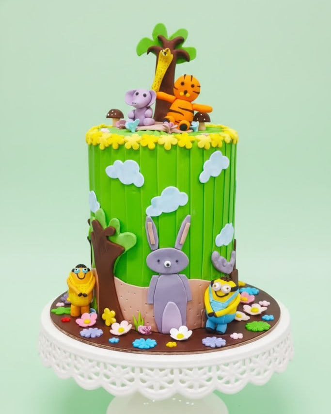 Jungle Safari Cake