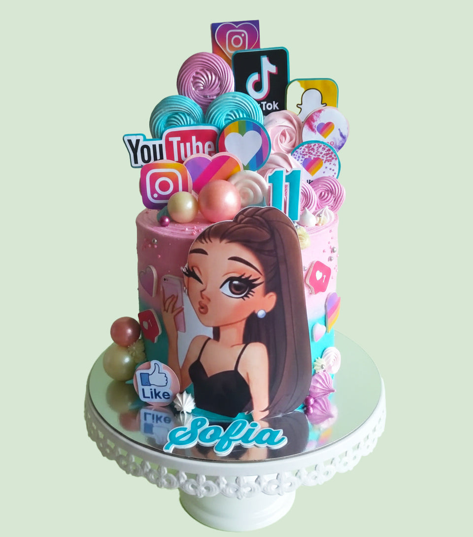 Ultimate Influencer Tower Cake