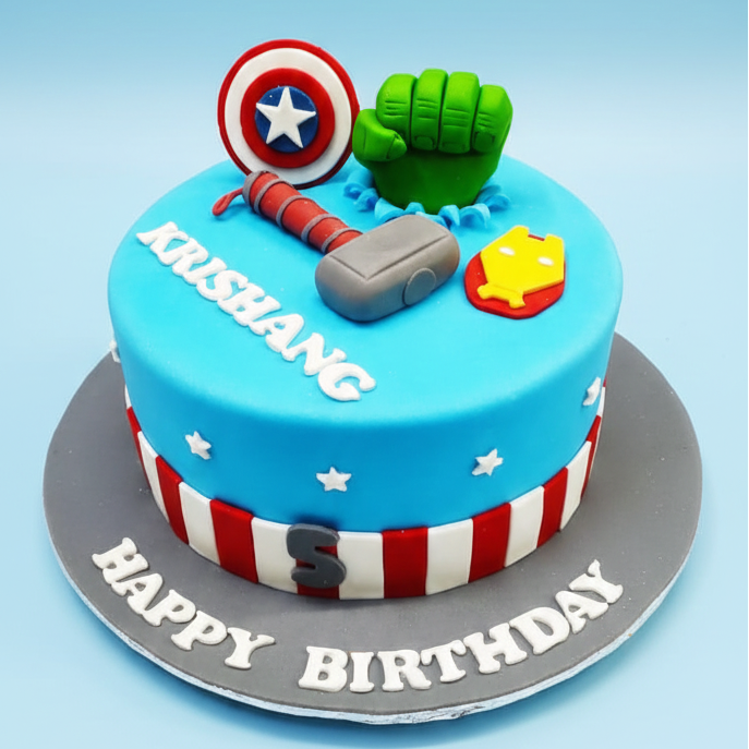 Superhero Adventure Cake